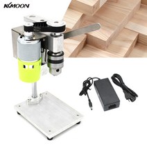 kkmoon 미니 알루미늄 벤치 전기 드릴 7 속도 드릴링 척 15-10mm 전문 diy 순수 고정밀 프레스, 영국