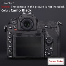 D850 데칼 스킨 랩 커버 니콘 프리미엄 코트 스티커 3M 안티 스크래치 케이스, 01 Camo Black, 1개