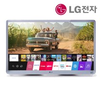 [무선이어폰 증정] LG전자 27TN600S 룸앤TV 27인치모니터 TV모니터 유튜브 넷플릭스 웨이브 디즈니플러스 리모콘, 2. 27TN600S+에어캡포장