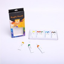 [비누나무]석고방향제 아크릴물감 [12색 /set]천연비누만들기재료