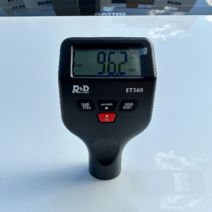 전문가용 정밀 도막측정기 자동차 도장 페인트 두께게이지, 시크블랙, AAA건전지, 1개