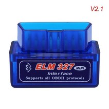 [기타차량용품] ELM327 V1.5/V2.1 OBD2 스캐너 블루투스 자동차 진단 도구 OBDII 스캔 코드 리더 테스트 테