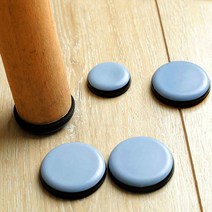 테프론 슬라이딩 소음방지 DD-11646 발 커버 가구 패드 의자 원형, 30mm
