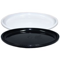 영농사 타원형 민자 화분받침대 3호, 블랙