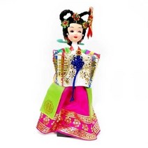 전통의상 왕비인형/민속장식소품, 상세내용표시