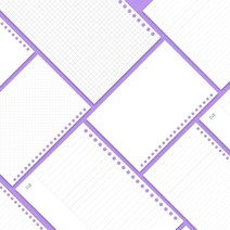 20공 26공 30공 다이어리 속지 A5 B5 A4, 01_무지 60P [A5]