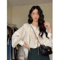 김비서블라우스 벌룬 곱창 왕리본 봄 여름 블라우스 4 5 월 결혼식 하객룩