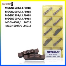 DESKAR-카바이드 인서트 홈 가공 CNC 선반 공구 MGGN R L, [03] pcs boxes, [03] MGGN, [01] R LF