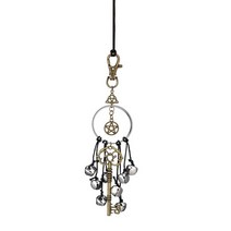 1+1 풍경소리 윈드차임 처마종 witch bell key witch bell car 벨 펜던트 빈티지 witch wind chimes magic key bells for, 빨간색