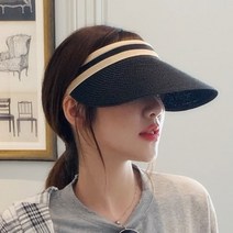 [사은품증정] 랄라닷 라탄 여성 썬캡 왕골 여름모자 햇빛가리개 모자