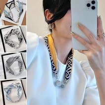 울 넥타이 봄스카프 실크스카프 업소용 여성스카프 고급 선물 BB1634 가정용 예쁜 도매