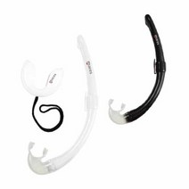 MARES 마레스 골뱅이 스노클 스킨 스쿠버 장비, 화이트