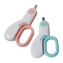 소형강아지 상처없이 손발케어 LED 발톱깎이 미용학원 실내견 입양준비, 핑크