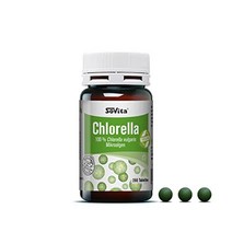 클로렐라 정제 100 chlorella vulgaris micro algae - 독일산 조류 - 비타민 b12 공급 개선 입증 - 과학적 입증 - 건강 보조 식품 - 280