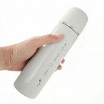 등산보온병 원터치 진공 (그레이) 휴대용 보온텀블러, 단품