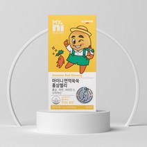 일동제약 마이니 면역 쑥쑥 홍삼젤리 망고맛 15g 30포, 홍삼, 1박스