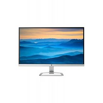 HP 27er 27 인치 풀 HD 1080p IPS LED 모니터 프레임리스 베젤 및 VGA 및 HDMI (T3M88AA) 화이트, 단일옵션