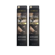 모닥터 새치염색 진갈색 염색샴푸 180ml 새치커버 1+1