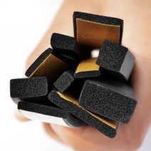 차음재 방음재 흡음재 고무 자체 접착 스폰지 씰 스트립 너비 8 ~ 50mm 두께 2 10mm EVA 블랙 폼 충돌 방지 개스킷, Width 40mm Thick 8mm, 10m
