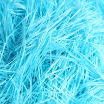 쵸핑 스터핑 스타핑 주름쵸핑 포장부자재 100g 200g, 일자쵸핑200g-레이크블루