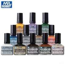 군제 락카 도료 WC 웨더링 컬러 40ml, WC07 그레이쉬 브라운