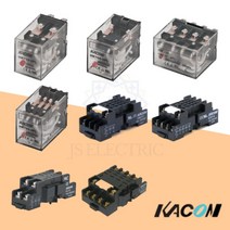 카콘 릴레이 & 릴레이소켓 LED표시형 HR705 HR710 2PL 4PL KMY2 KMY4 KLY2 KLY4, HR710-4PL, 12VDC, 1개