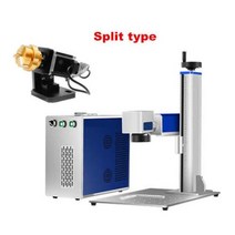 휴대용각인기 휴대용 금속 레이저 각인 각인기 섬유 마킹 기계 50 로타리 축 골드 실버 보석 조각사 명함 조각, Split set2+50W 200x200mm