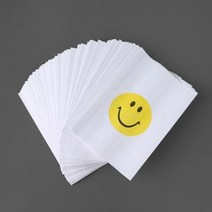 스마일 로고 M형 페이퍼백 90p세트 답례품 종이봉투_230131EA