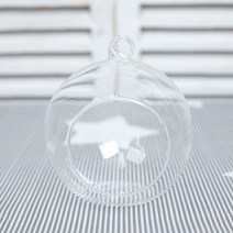 [바보사랑] 테라리움 행잉 유리볼 12cm