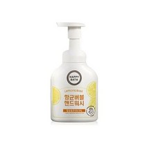 해피바스 항균버블핸드워시 레몬&바질, 1개, 250ml