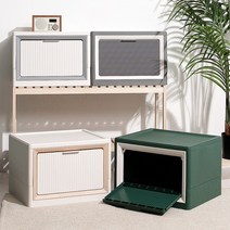 올리 폴드 수납 서랍장 400 1단, 모스그린518605 35