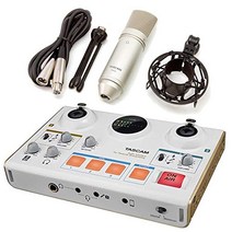 TASCAM 타스캠 MiNiSTUDIO CREATOR US-42W 순정 마이크 세트 TM-80 첨부