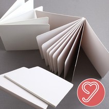 스크랩북 미니북 (5p/10p) 빅사이즈북 (3p/5p) 책만들기 북아트 하드보드지 스티커북, 미니북(10P)-1개