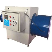 농업 열풍기 대형 농장 하우스 전기 온풍기 히터 난방, 누출방지장치가있는 5kW 220V(업그레이드)
