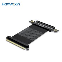 PCIE 라이저 케이블 4.0x16 RTX3090 그래픽 카드 유연한 확장 풀 스피드 16x, 04 20CM, 01 4.0 180 degrees