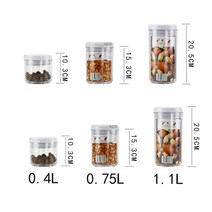 바란분유포트 온도조절 전기포트 티포트 분유포트기 곡물 대용량 식품 저장 용기 주방 정리 보관 냄비 건, 09 Round6Pcs