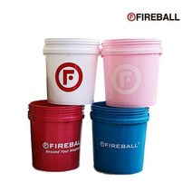 파이어볼 세차버킷 18L 셀프 물통, 블루
