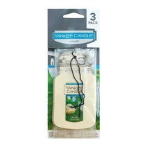 양키캔들 카자 3P 차량용 자동차 방향제 클린코튼, 3개
