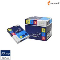 A3 컬러 레이져 전용 복사용지 백색 250g 875매 복사/카피용지/고급용지/복사종이/프린터용