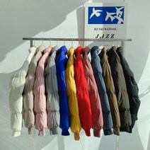 데일리 커플 숏패딩 (웰론 겨울아우터)(DV)