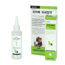 귀지 애완견귀세척제 퍼그 저자극 슈나우저 불독 귓밥