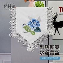 북유럽 레이스 냉장고 커버 덮개 반투명 윗면 먼지 양문형 원도어 가정용 인테리어 소품, 57*175cm, 옵션5