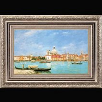 [한아] [고급형]베네치아 풍경 6호, 스타일:액자1