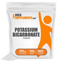 벌크서플리먼트 탄산수소 칼륨 97mg 파우더 250그램 Potassium Bicarbonate Powder, 250 grs, 1개