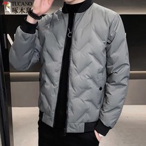 남성 숏패딩 항공점퍼 깔깔이 겨울패딩