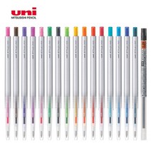 유니 스타일핏 단색펜 리필 0.28 0.38 볼펜, 1개, 본품 0.28mm 그린