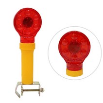 도로 공사현장장 휀스형 뺑뺑이 경고등 깜빡이 사고예방 비상등 방범, 건전지형 휀스용