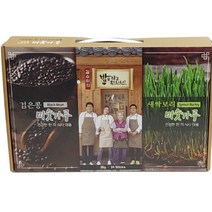 건강선식 간편식(새싹보리 폴리페놀검은콩)미숫가루 선식, 520g, 2박스