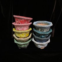 예운: 거품 육각 콩분 9색상 용인수다육, 남색