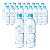 백산수500ml 무라벨생수 백두산 청정화산암반수, 80개, 500ml